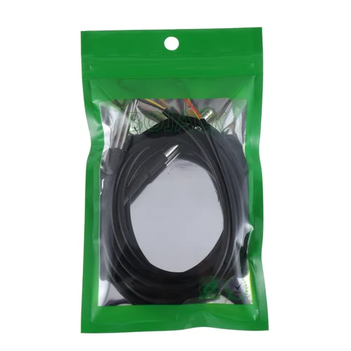 Vista 6 de BOJACK DS18B20 1M Sensor de temperatura Sonda de temperatura de acero inoxidable Paquete impermeable (paquete de 2)