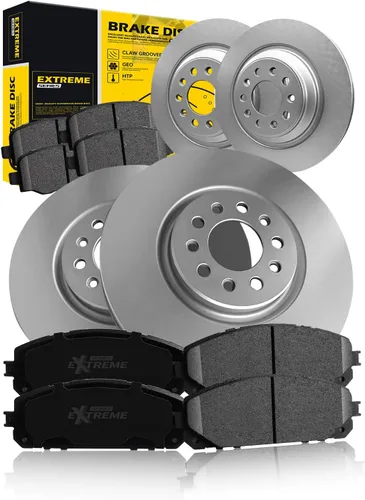 Vista 10 de TOVASTY Kit de freno trasero E-Coated para Honda Civic 2006-2015