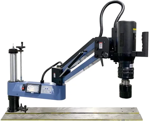 Vista 9 de Stock de EE. UU. M3-M16 Máquina de Roscado Eléctrica Brazo de Roscado Universal de 360 Grados Incluye 9 Pinzas ANSI
