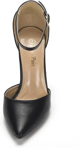 Vista 4 de Dream Pairs Coco - Zapatos de tacón alto puntiagudos, para mujer