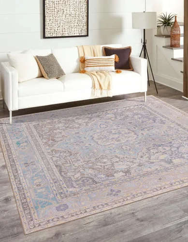 Vista 11 de Unique Loom Timeless Collection - Alfombra de área (2 pies x 3 pies 1 pulgada, ovalada, crema/marfil)