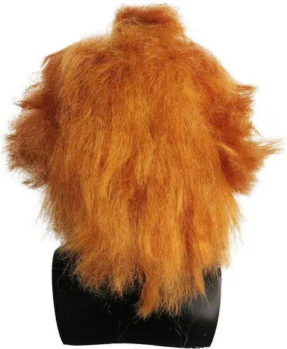 Vista 5 de Halloween Scary payaso máscara de látex capítulo dos ojos LED película de terror cabeza completa Cosplay traje fiesta de mascarada Prop