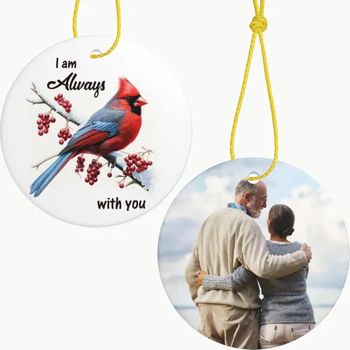 Vista 15 de Adornos personalizados para la primera Navidad del bebé, adornos colgantes de cerámica con foto de bebé, regalo de recuerdo para bebé recién nacido