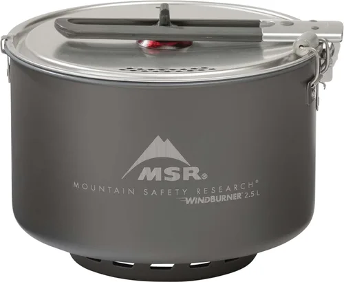 Vista 5 de MSR WindBurner - Olla antiadherente de 2,5 litros para acampar y mochileros