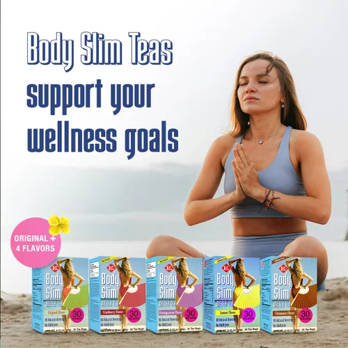 Vista 3 de Uncle Lee's Body Slim Dieters Tea, Té desintoxicante y adelgazante - Senna, naranja amarga, sabor canela y raíz de achicoria, laxante natural