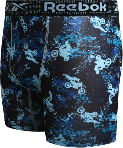 Vista 4 de Reebok Ropa interior para niño - Calzoncillos tipo bóxer Performance (paquete de 8)