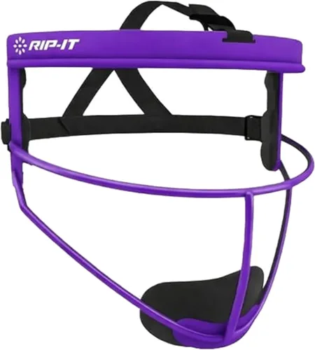 Vista 5 de RIP-IT Defense Pro Máscara para jardinero de béisbol, con tecnología Blackout.