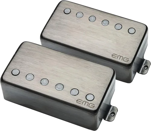 Vista 5 de EMG 57/66 TW Dual Mode Humbucker Pickup Set, Negro (7153.00)