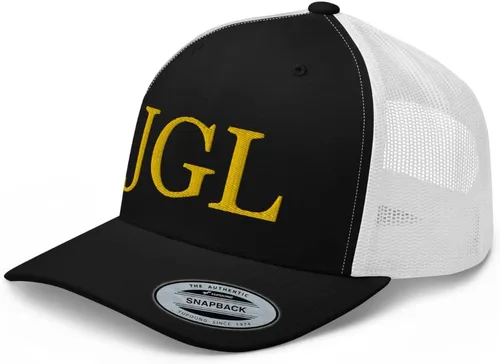 Vista 7 de JGL Gorra de camionero bordada dorada Chapo Guzman Chapito 701 Snapback Sombrero ajustable Gorra JGL Negro