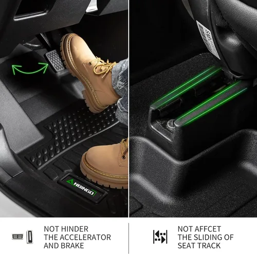 Vista 3 de ANBINGO® - Alfombrillas de piso para automóvil, accesorios para todo tipo de clima