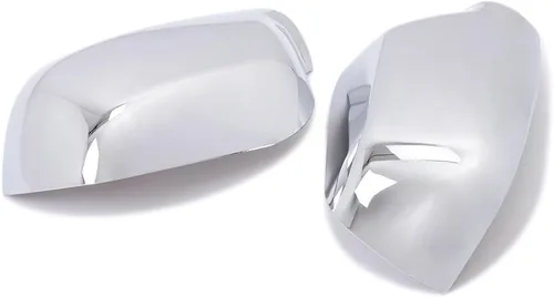 Vista 2 de Cubierta del espejo retrovisor de la puerta lateral para Mazda2 2003-2007 para Mazda 3 6 2003-2007 ABS cromo 2 unids/set