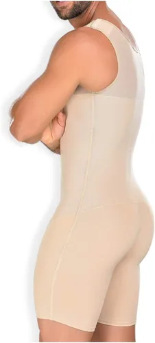Vista 2 de M&D 0061 Fajas colombianas de cuerpo completo para hombres Faja Colombiana para Hombre