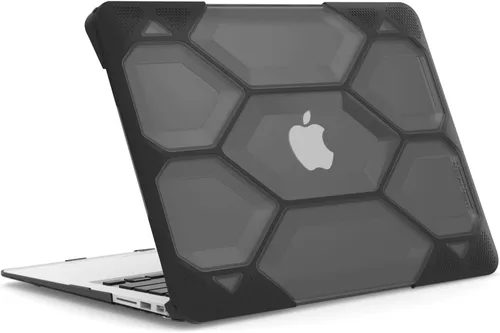 Vista 9 de IBENZER HA11CYBK HA11CYBK - Funda compatible con MacBook Air de 11 pulgadas A1370 A1465, carcasa rígida de alta resistencia para Apple Laptop Mac