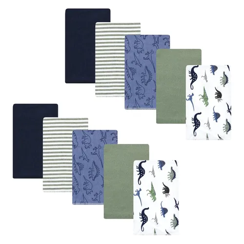 Vista 312 de Hudson Baby - Paños unisex de franela de algodón para bebé, avión, talla única