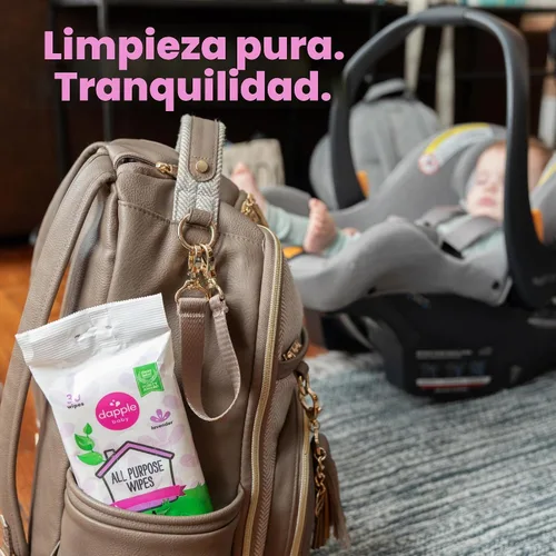 Vista 4 de Dapple Baby - Spray de limpieza multiusos y toallitas - 16.9 fl oz