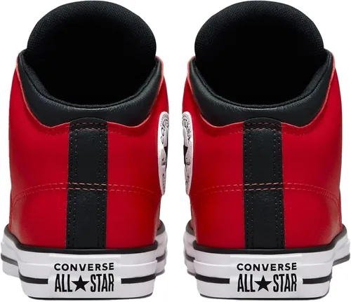 Vista 6 de Converse Chuck Taylor All Star High Street Mid University RojoBlancoNegro, Rojo UniversityBlanco
