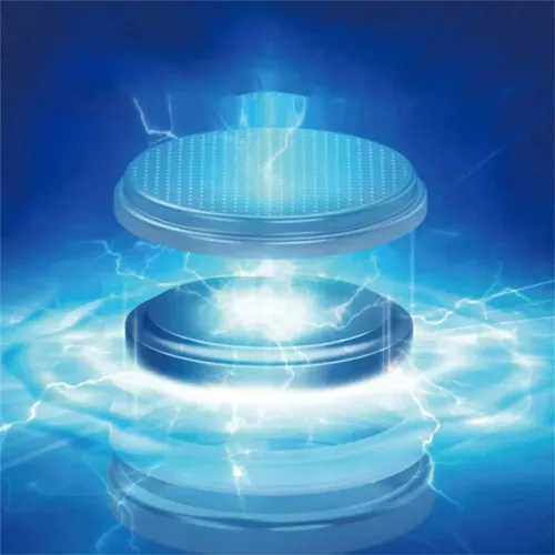 Vista 2 de CR2450 - Batería de litio de 3 V, botón electrónico de celda de moneda para juguetes, calculadoras, relojes (paquete de 5)