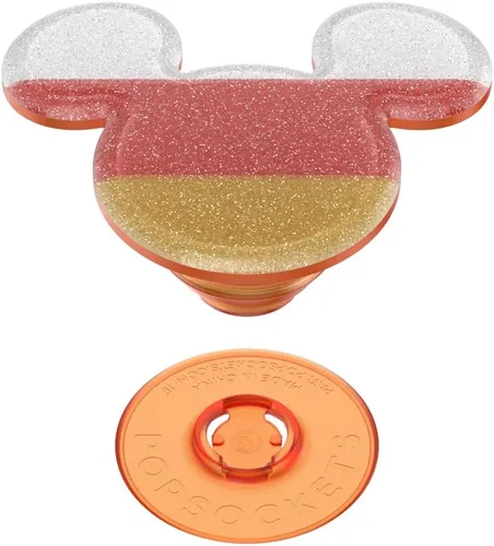 Vista 4 de Agarre para teléfono PopSockets con soporte expandible, agarre adhesivo, Disney - Candy Corn Mickey