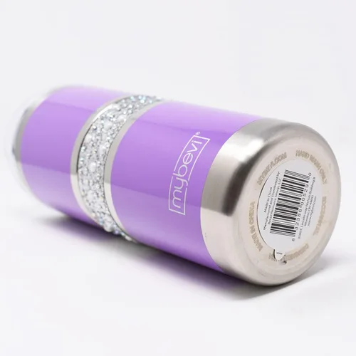 Vista 7 de MyBevi Vaso aislado Hollywood – Vaso de viaje de acero inoxidable de 20 onzas con tapa resistente a fugas Sin BPA, reutilizable, se adapta a