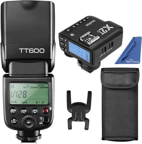Vista 10 de Godox Flash TT600 - Flash Speedlite con Sistema de Disparador Integrado Compatible para Canon, Nikon, Pentax, Olympus, Fujifilm, Panasonic
