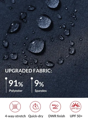 Vista 5 de BALEAF Pantalones cortos de 15 pulgadas de largo para mujer, pantalones cortos capri por debajo de la rodilla, ligeros, de secado rápido, cintura