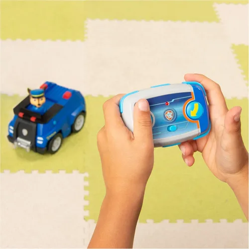 Vista 3 de Paw Patrol 6054190 Chase - Crucero de policía a control remoto con dirección de 2 vías, para niños de 3 años en adelante, multicolor