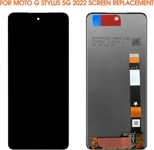 Vista 3 de Motorola Moto G Stylus 5G 2022 Reemplazo de pantalla - Pantalla LCD para Moto XT2215, XT2215-4, XT2215DL - Piezas de reparación del ensamblaje