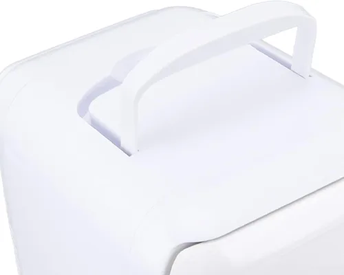Vista 7 de Pilipane Mini refrigerador portátil de 4 litros, escritorio de oficina y dormitorio universitario, refrigerador pequeño para alimentos, bebidas