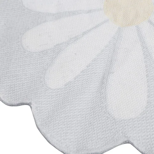 Vista 6 de Bonita alfombra de baño, alfombra antideslizante de absorción de agua, suave, lavable a máquina, para dormitorio, cocina, baño, inodoro, 25.6 x 25.6