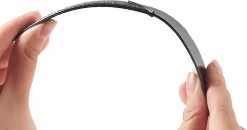 Vista 3 de FULING Juego de cubiertos de plástico negro de 300 piezas, cuchillos de plástico desechables y cubiertos – Utensilios pesados reutilizables