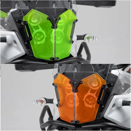 Vista 2 de Headlight Grill Guard Motorcycle Headlight Protector Grille Guard Cover for XTZ690 for XTZ 690 for T&enere 700 TENERE700 T7 2019 2020 2021 Headlight
