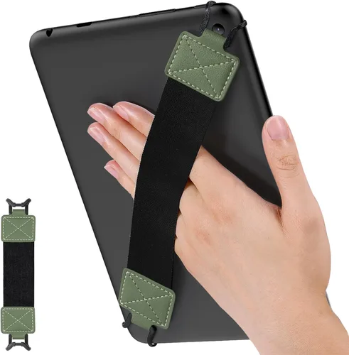 Vista 28 de MoKo Correa de mano de seguridad para tablet de 9 a 11 pulgadas, iPad/IP-ad Pro/iPad Air/Kindle Fire HD/Samsung, correa de mano versátil de alta