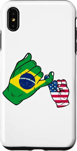 Vista 7 de iPhone 15 Parent and child Brazil USA family Case