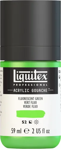 Vista 34 de Liquitex - Gouache acrílico profesional, botella de 2 onzas (59 ml), verde aguamarina brillante