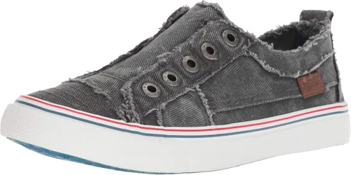 Vista 94 de Blowfish Malibu Maxine Zapatilla de deporte para mujer Ahi Tuna Smoked - Lienzo de 16 onzas