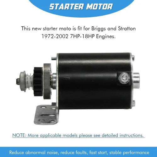 Vista 3 de 16 Dientes Arrancador de Motor Briggs and Stratton 5742N Reemplazo para Briggs 391423 390838 497594 497595 392749 435303 393499 394805 7-22 HP 5742