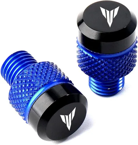 Vista 4 de MOWOK Para Yamaha MT03 MT07 MT09 MT10 FZ09 FZ07 XSR 700 900 Accesorios de motocicleta M10* 1.25 CNC Aluminio Espejo Agujero Tornillos Tornillos