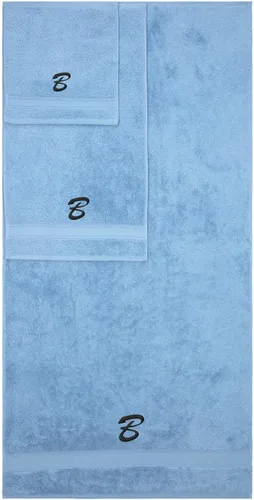 Vista 25 de Toallas con monograma, lujosas toallas personalizadas de algodón turco genuino para baño, cocina, hotel, spa, gimnasio y dormitorio universitario