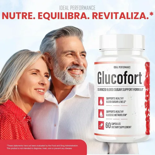 Vista 5 de IDEAL PERFORMANCE (Oficial) Suplemento de fórmula Glucofort (paquete de 5)