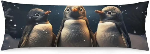 Vista 8 de Funda de almohada corporal con diseño de camión rojo de Navidad en estilo de collages textiles, lavable a máquina con cremallera, funda de almohada