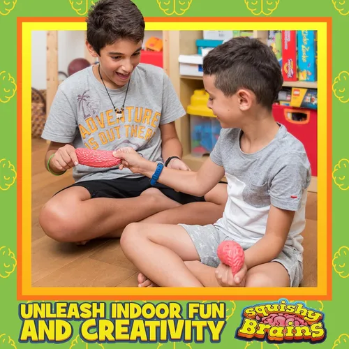 Vista 5 de IPIDIPI TOYS Pelotas blandas para la ansiedad cerebral – Paquete de 3 – Divertido juguete antiestrés – Recuerdos de fiesta en forma de cerebro