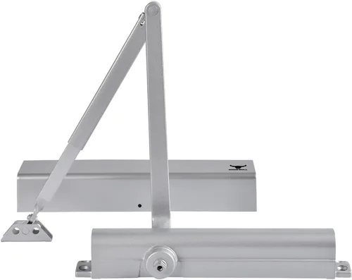 Vista 11 de Cierrapuertas de grado comercial/residencial – Cierre automático hidráulico de 3 resortes de aluminio resistente – Velocidad ajustable, montaje