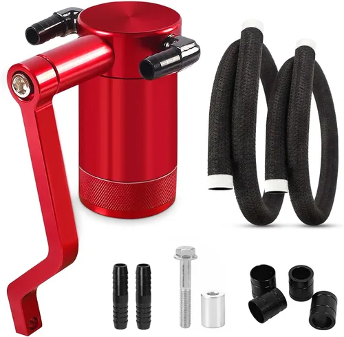 Vista 8 de Kit de lata de aceite Billet de 6.4L con nueva tecnología HEMI Z-Bracket 5.7 compatible con separador de aceite Dodge Charger Challenger Chrysler