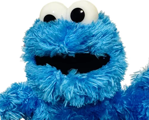 Vista 3 de Peluche oficial de Plaza Sésamo de 8 pulgadas, adecuado desde el nacimiento (Cookie Monster)