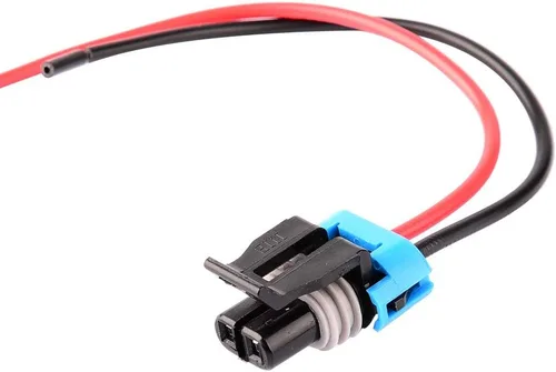 Vista 4 de Conector eléctrico impermeable para autos de 2 terminales, con cable AWG marino, paquete de 2