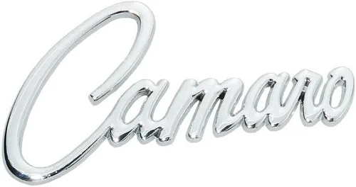 Vista 3 de 1 calcomanía de metal 3D de repuesto para Camaro (cromado)