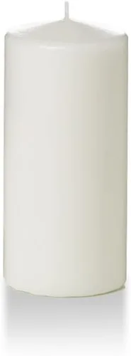 Vista 11 de yummi Caja de 12 velas redondas blancas de 3" x 4