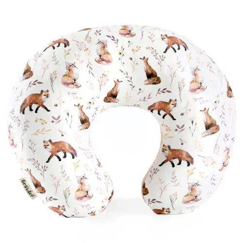 Vista 19 de GRSSDER Funda de Almohada de Lactancia Elástica Minky Removible Fundas de Lactancia para Almohadas de Lactancia Materna, Forro Ultra Suave y Cómodo