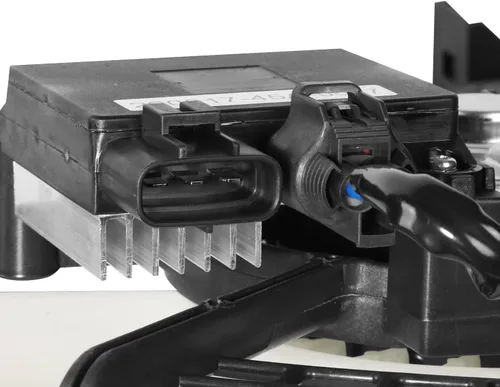 Vista 6 de Conjunto de ventilador de refrigeración de radiador de estilo de fábrica compatible con Mazda CX-3 2016-2022