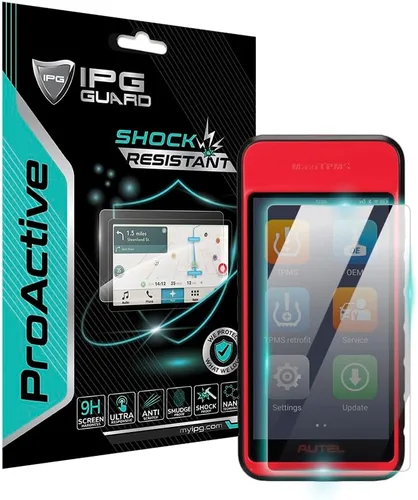 Vista 8 de IPG ProActive Hecho para Autel MaxiIM KM100 5.5" Pantalla 9H Dureza Protector de Pantalla Nano Cerámica Ultra Responsive Alta Claridad